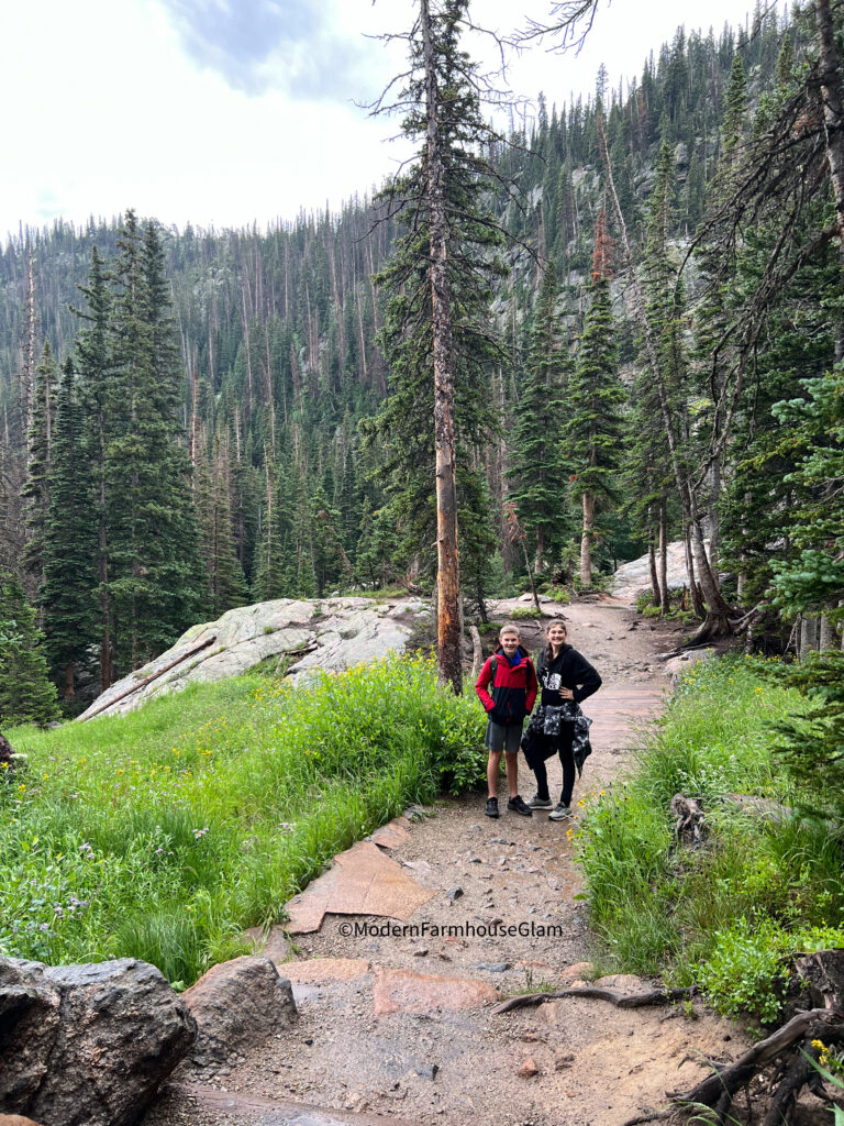 On the Emerald Lake Hike in Rocky Mountain National Park