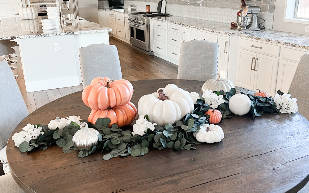 Fall Tablescape Idea and Decor at Modern Farmhouse Glam