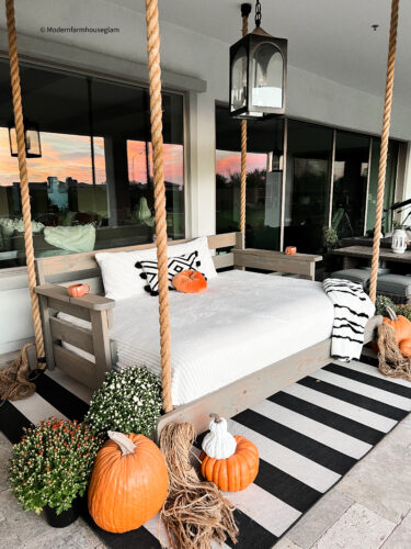 porch bed swing