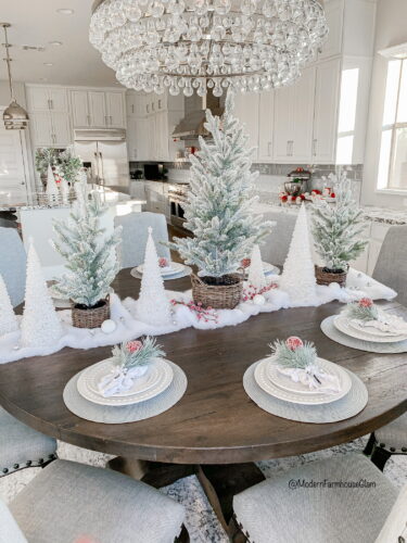 christmas tablescape