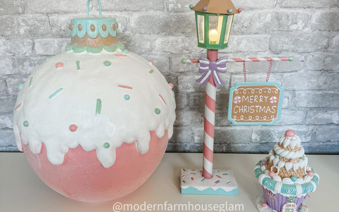 Christmas Decor 2024 Themes-Gingerbread Houses & Peppermint Nutcracker at Modern Farmhouse Glam