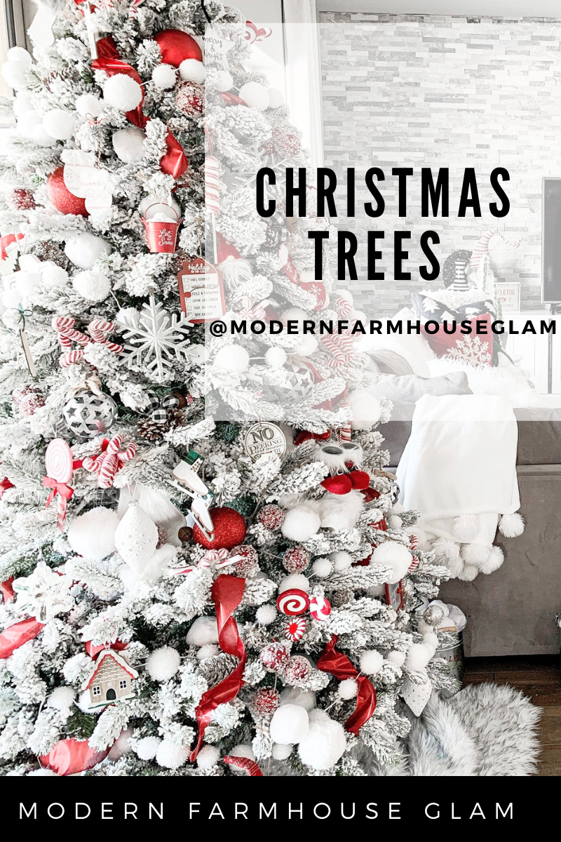 Realistic looking Christmas Greenery, Stems, & Garland at Modern Farmhouse  Glam