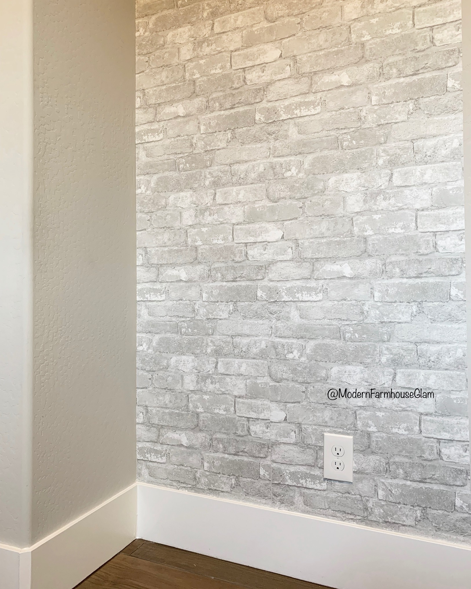 Yes… you can put #peelandstickwallpaper on textured walls! If you have, Peel And Stick Wall Paper