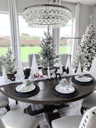 christmas tablescape