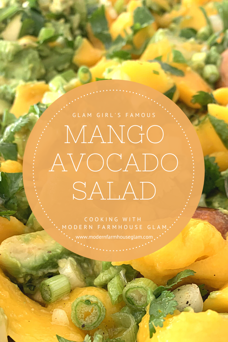 Mango Avocado Salad Appetizer REcipe 